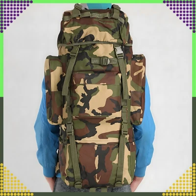 RealG RC-K-1116 Taktický vojenský turistický batoh 65 l, kamufláž