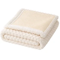 RealG RC-K-1181 Přehoz na pohovku elastický 70 x 70 cm, bílý
