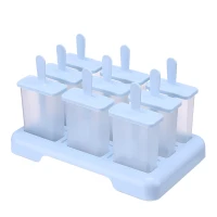RealG RC-K-1779 Formičky na nanuky 9 ks, světle modré