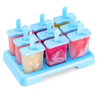 RealG RC-K-1779 Formičky na nanuky 9 ks, světle modré