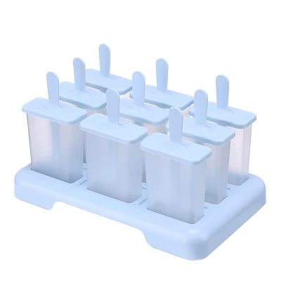RealG RC-K-1779 Formičky na nanuky 9 ks, světle modré