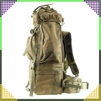 RealG RC-K-1125 Taktický vojenský turistický batoh 65 l, zelená kamufláž