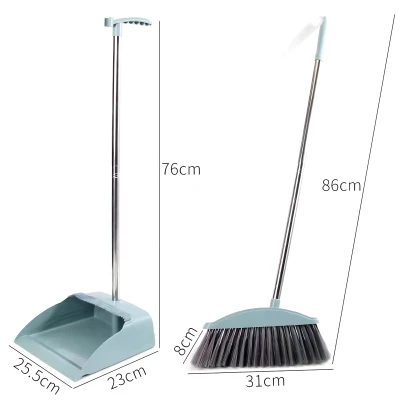 RealG RC-K-1253 Čistiaca sada s metlou, lopatkou, 3-v-1 stierkou na okná, sivá