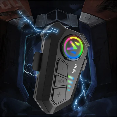 RealG RC-K-1998 Náhlavní souprava Bluetooth 5.3 pro motocyklovou přilbu