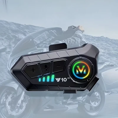 RealG RC-K-1998 Náhlavní souprava Bluetooth 5.3 pro motocyklovou přilbu