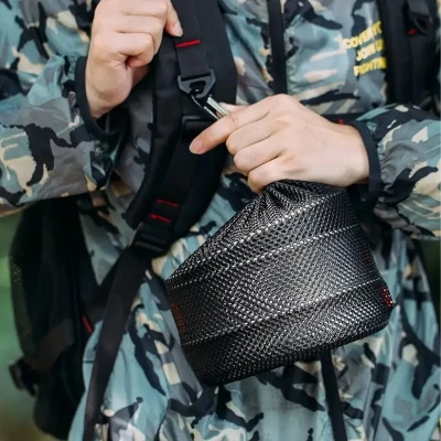 RealG RC-K-1275 Sada kempingového nádobí pro 2 osoby, XXL 