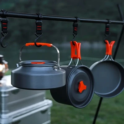 RealG RC-K-1275 Sada kempingového nádobí pro 2 osoby, XXL 