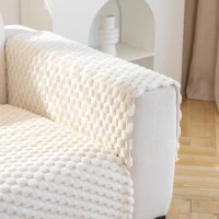 RealG RC-K-1182 Přehoz na pohovku elastický 70 x 120 cm, bílý