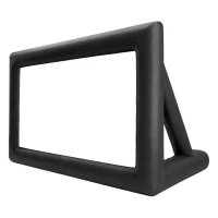RealG 1087 Velké nafukovací projekční plátno s ventilátorem 2,4 x 1,8 m