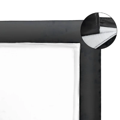 RealG 1087 Velké nafukovací projekční plátno s ventilátorem 2,4 x 1,8 m