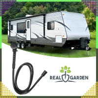 RealG RC-K-1777 Sprchová hlavice pro karavany s hadicí 1,5 m, černá