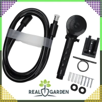 RealG RC-K-1777 Sprchová hlavice pro karavany s hadicí 1,5 m, černá