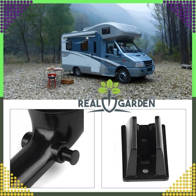 RealG RC-K-1777 Sprchová hlavice pro karavany s hadicí 1,5 m, černá
