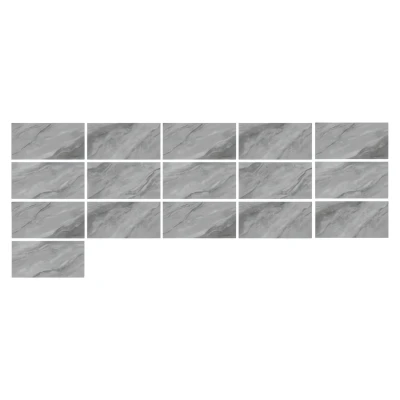 RealG RC-K-1343 Samolepicí stěnové panely PVC 30 x 15 cm, 16 ks, mramor
