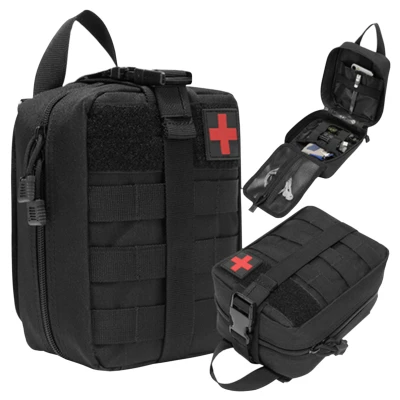 RealG RC-K-271 Lékárnička první pomoci taktická s výbavou, černá