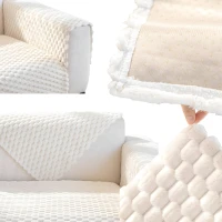 RealG RC-K-1183 Přehoz na pohovku elastický 70 x 150 cm, bílý