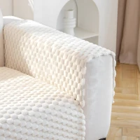 RealG RC-K-1183 Přehoz na pohovku elastický 70 x 150 cm, bílý