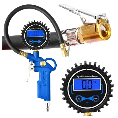 RealG RC-K-2155 Hustilka pneumatík s elektronickým tlakomerom 14 bar
