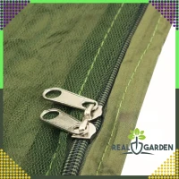 RealG RC-K-878 Turistická hamaka s moskytiérou 140 x 260 cm, zelená