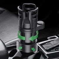 RealG RC-K-1583 Držiak na nápoje do auta, otočný o 360°, nastaviteľný, 2 v 1
