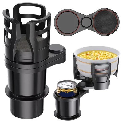 RealG RC-K-1583 Držiak na nápoje do auta, otočný o 360°, nastaviteľný, 2 v 1