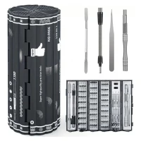 RealG RC-K-1307 Sada magnetických a přesných šroubováků, 128 v 1