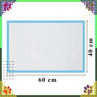 RealG RC-K-1508 Tréninkové absorpční podložky pro psy 40 x 60 cm, 50 ks, modré