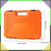 RealG RC-K-1336 Sada rázových nástrčných hlavíc 3/8", 50 dielov
