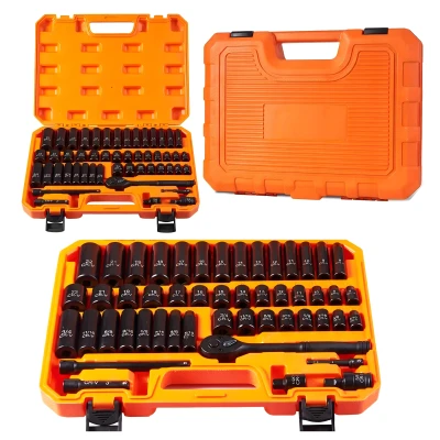 RealG RC-K-1336 Sada rázových nástrčných hlavíc 3/8", 50 dielov