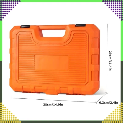 RealG RC-K-1336 Sada rázových nástrčných hlavíc 3/8", 50 dielov