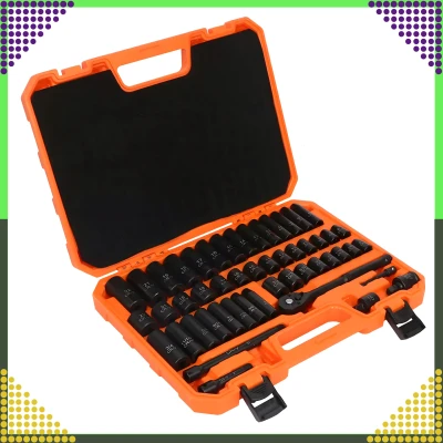RealG RC-K-1336 Sada rázových nástrčných hlavíc 3/8", 50 dielov