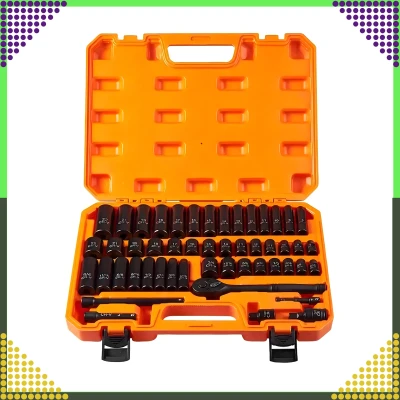 RealG RC-K-1336 Sada rázových nástrčných hlavíc 3/8", 50 dielov