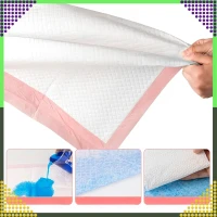 RealG RC-K-1512 Tréninkové absorpční podložky pro psy 60 x 90 cm, 50 ks, růžové