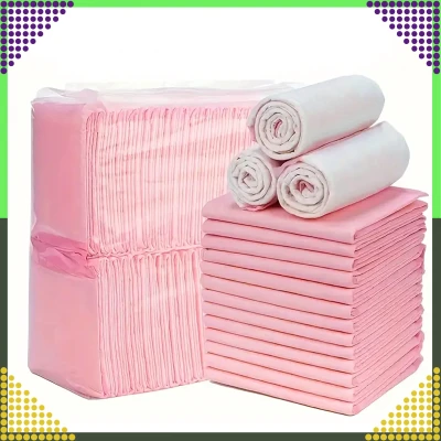 RealG RC-K-1512 Tréninkové absorpční podložky pro psy 60 x 90 cm, 50 ks, růžové