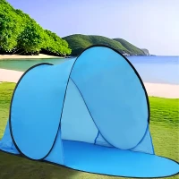 RealG RC-K-1770 Samo-skladací plážový stan 150 x 150 x 90 cm