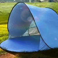 RealG RC-K-1770 Samo-skladací plážový stan 150 x 150 x 90 cm