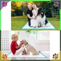 RealG RC-K-1511 Tréninkové absorpční podložky pro psy 40 x 60 cm, 20 ks, modré