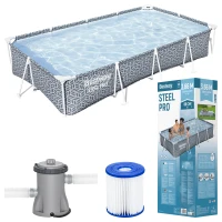 Bestway 561FV Bestway Rámový bazén 366 x 201 x 66 cm, 4 000 l, 7 v 1