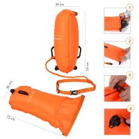 RealG RC-K-1772 Bezpečnostná plavecká bója s suchým vreckom 2 v 1