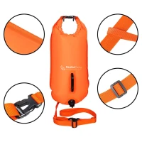 RealG RC-K-1772 Bezpečnostná plavecká bója s suchým vreckom 2 v 1