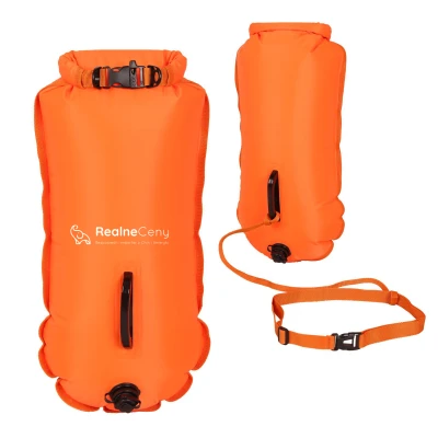 RealG RC-K-1772 Bezpečnostná plavecká bója s suchým vreckom 2 v 1
