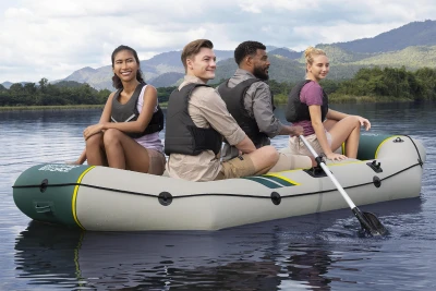 Bestway 65157 Nafukovací člun Hydro-Force Ranger Elite X4, 320 x 148 x 47 cm 