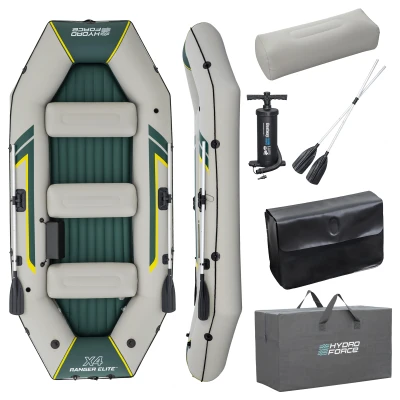 Bestway 65157 Nafukovací člun Hydro-Force Ranger Elite X4, 320 x 148 x 47 cm 