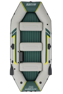 Bestway 65157 Nafukovací člun Hydro-Force Ranger Elite X4, 320 x 148 x 47 cm 