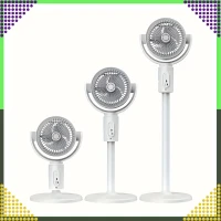 RealG RC-K-1799 Bezdrátový stojanový ventilátor s dálkovým ovládáním 3 v 1, bílý