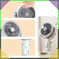 RealG RC-K-1799 Bezdrátový stojanový ventilátor s dálkovým ovládáním 3 v 1, bílý