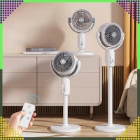 RealG RC-K-1799 Bezdrátový stojanový ventilátor s dálkovým ovládáním 3 v 1, bílý