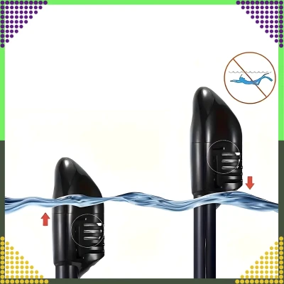 RealG RC-K-1760 Celoobličejová šnorchlovací maska L/XL, černá