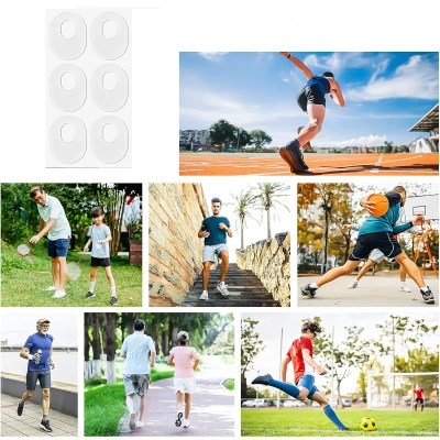 RealG RC-K-1684 Ochranné plstěné polštářky na puchýře, otlaky a oděrky, 24 ks