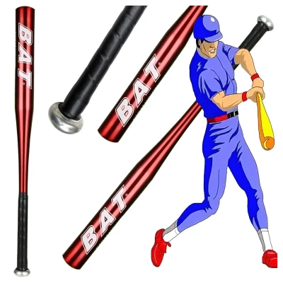 RealG RC-K-1850 Baseballová pálka hliníková 64 cm, červená